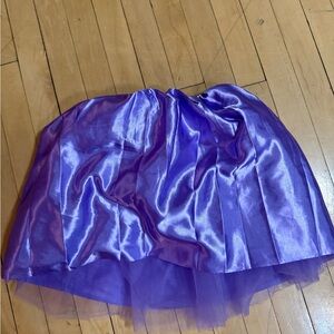 Elegant Purple Women's Skirt